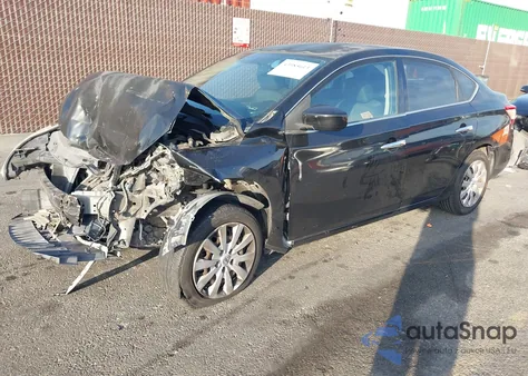 2014 Nissan Sentra Sv из США, поврежденный, VIN 3N1AB7AP5EY222780